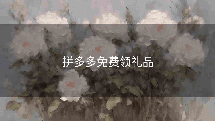 拼多多免费领礼品