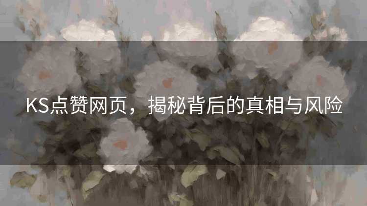 KS点赞网页，揭秘背后的真相与风险